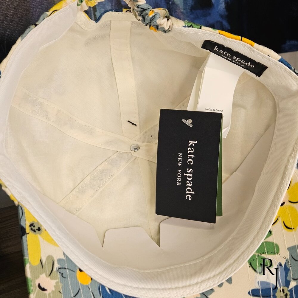 Kate Spade Floral Baseball Cap – Floral Multicolor | NWT - Picture 6 of 8